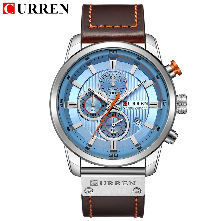 Relógio Casual Luxo Curren Brand Quartz- Mode Premium